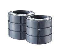 Refills For Single Bin 6 Pack Black
