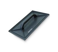 REFINA Diamond Faced Float for Walls, Ceilings, Floors - 16 x 10" (420 x 260mm) Durable ABS Plastic Plastering Trowel w/Diamond Indented Pattern & Ergonomic Handle - Rendering & Plastering Tools