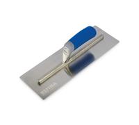 REFINA FINATEX-1 Laying On Plastering Trowel - 14 x 4.75" (355 x 120mm) Plasterers w/ 0.65mm Durable Stainless Steel Blade & Ergonomic Handle - Applying, Smoothing & Finishing Trowel