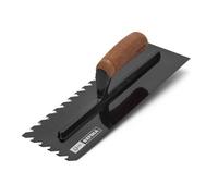 Refina Huds 14" 360mm Notchtile Adhesive Spreading Tiling Trowel Graphite 10mm Notch Right Handed Cork Handle 2023610Rc