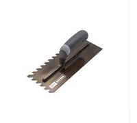Refina Notchtile Graphite Adhesive Spreading Notched Tiling Trowel Right Handed 11" (280mm) With 10mm Notches - 2022810R