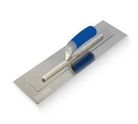 REFINA SUPERFLEX-1 Plastering Trowel - 18 x 5" (450 x 125mm) Flexible 0.4mm Stainless Steel Blade for Finishing Walls & Ceilings - Lightweight Plastering Tools & Construction Tools