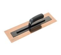 Refina Superflex-3 Rose Gold Trowel 18X5" (450X125mm) Stainless Steel 0.5mm Gauge Soft Grip