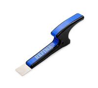 REFINA SUPERSKIM Mini Plastering Spatula for Drywall & Airless Plasters - 1" (20mm) Flexible Skimming Spatula w/ 0.3mm Stainless Steel Blade & Ergonomic ‘Z’ Handle - Finishing & Plastering Tools