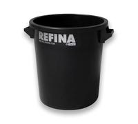 Refina X-2 Black Mixing Tub 35L for Floor Compounds, Plaster and More, Screed Mixing Tub 390x410mm