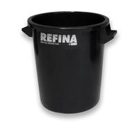 Refina X-2 Black Mixing Tub 50L for Floor Compounds, Plaster and More, Screed Mixing Tub 450x470mm