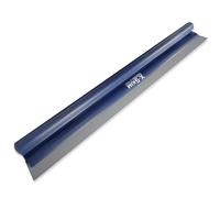 REFINA X Skim Skimming Blade - 44” (1100mm) Plastering Spatula with Interchangeable Plastic Blade - Plazi Roll Grip Skimming Spatula - Rendering, Flooring, Drywalling & Plastering Tools