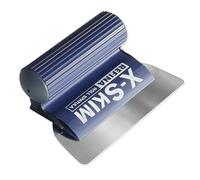 REFINA X-Skim Skimming Blade - 7” (180mm) Plastering Spatula with Interchangeable Blade - Stainless Steel Blade Roll Grip Skimming Spatula - Rendering, Flooring, Drywalling & Plastering Tools