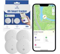ReFind Air Tracker for IOS (Apple Certified). Find My Mini GPS Tracker Tag. Apple AirTracker Alternative, Mini GPS Tracker for Keys, Pets, Wallets and Luggage (4)