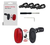 ReFind Airtag Bike Reflector V2. Hidden Holder for Apple Airtag, Anti-Theft Bicycle Reflector, GPS Tracker and Bike Lock for Ebike, Scooter or Bicycle