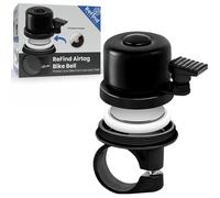 ReFind Airtag Holder Bike Bell for Apple Tag or P09 Tracker (No P09 Tracker) in Black ReFind Black