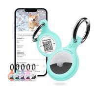 ReFind Airtag Holder & Collar For Pets Gps Tag & App With Smart Qr Id