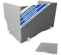 ReFind Foldable Desk Divider Pro - Fodable Privacy Screen and Acoustic Panel | Office Organiser for School or Office Desk Partition (50cm x 50cm x 80cm)