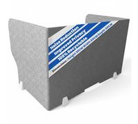 ReFind Foldable Desk Divider Pro - Fodable Privacy Screen and Acoustic Panel | Office Organiser for School or Office Desk Partition (50cm x 50cm x 80cm)