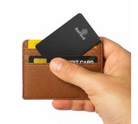 ReFind Wallet Tracker Card (Samsung Only) - Slim and Durable Smart Tag for Wallets, Bags, Suitcases and Luggage. Rechargeable Card Tracker Compatible with Samsung SmartThings App