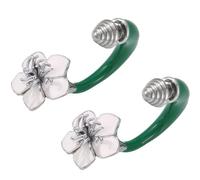 Refined Camellias Studs Fashion Accessory for Women Crafts Made of Stainless Steel Material, one size, As described