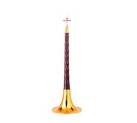 Refined Large-leaf Rosewood Suona A Beginner's Entry-level Instrument A Complete Set Of Adult Performance-level (Color : Lacquered gold bowl)