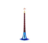 Refined Large-leaf Rosewood Suona A Beginner's Entry-level Instrument A Complete Set Of Adult Performance-level (Color : Blue carved bowl)