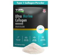 Refined Nutrition Hydrolysed Marine Collagen Peptides Powder for Men & Women - 10 g (10,000 mg) per Serving - 20 Amino Acids, Supports Skin, Hair, Nails, Joints & Gut | Halal Certified | Made in UK