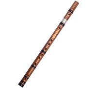Refined Recorder Two-section Gourd Flute Vertically Blown Bamboo Flute In The Key Of C/E/D/F/G Beginners bamboo flute (Color : F)
