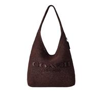 Refined Weave Straw Brooklyn Shoulder Bag 39 - female - Coach - Shopping Bags - Brown - ONE SIZE - Bags ONE SIZE