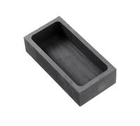 Refining Ingot Mold 2pcs/Set Metal Casting Mold, 1kg 665g Graphite Crucible Ingot, Rectangle for Gold Silver Melting Refining