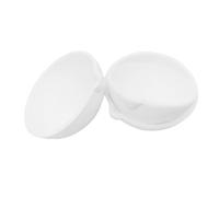 Refining Ingot Mold Melting Crucible Bowl 5.2 X .1cm, Ceramic Quartz Pot for Casting Refine Gold Silver Metal Jewelry Container 1pc