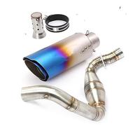 Refitting Exhaust Mid Tube For BMW For G310GS For G310R Motorcycle Slip On 51mm Mufflers Silencer FrontFull Exhaust System Link Pipe Exhaust Pipes(B)
