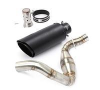 Refitting Exhaust Mid Tube For BMW For G310GS For G310R Motorcycle Slip On 51mm Mufflers Silencer FrontFull Exhaust System Link Pipe Exhaust Pipes(C)