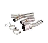 Refitting Exhaust Mid Tube For BMW S1000RR 2019-2025 For S1000R 2021-2025 Motorcycle Exhaust Mid Link Pipe Connect Muffler Exhaust Pipes
