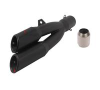 Refitting Exhaust Mid Tube For CBR 650r For 1000RR Escape Modified Motorbike 51mm Muffler Motorcycle Exhaust Pipe Exhaust Pipes(Type B with laser)