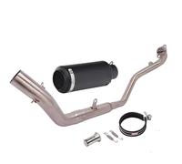 Refitting Exhaust Mid Tube For CFMOTO NK250 NK250SR 300NK For NK300 300SS NK300SR Motorcycle Muffler Exhaust Full System Front Pipe Exhaust Pipes(N)