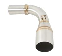 Refitting Exhaust Mid Tube For HaoJue For SUZUKI DR160 DR150S DR 160 Slip On Motorcycle Middle Link Pipe Escape System Exhaust Pipes(Type G)