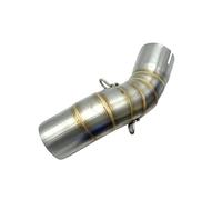 Refitting Exhaust Mid Tube For Kawasaki For Z900 2020 Motorcycle Escape Link Pipe Middle Pipe Tube Exhaust Pipe Connector Exhaust Pipes(Mid Pipe-B Part)