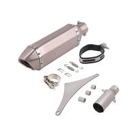 Refitting Exhaust Mid Tube For KYMCO For XcitingS350 S350 DTX360 DT X360 Motorcycle Exhaust Escape Modify Middle Link Pipe Exhaust Pipes(Type G)