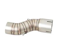 Refitting Exhaust Mid Tube For QJMOTOR For SRT800X 2023 Motorcycle Middle Link Pipe Exhaust Escape Connection Tail 51MM Muffler Slip On Exhaust Pipes