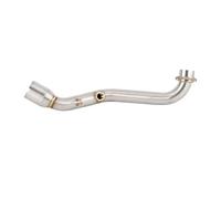 Refitting Exhaust Mid Tube For Suzuki For Burgman For Skywave 400 2006-2016 AN400 Motorcycle Escape Slip-on Exhaust Muffler Pipe Exhaust Pipes