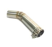 Refitting Exhaust Mid Tube For Suzuki For GSXR600 GSXR750 K6-K7 K8-K9 K11-K15 51mm Motorcycle Exhaust Pipe Middle Link Pipe Exhaust Pipes