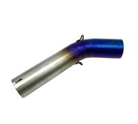 Refitting Exhaust Mid Tube For Suzuki GSXR600 GSXR750 For GSXR 600 750 2006-2007 K6 Motorcycle Accessories Exhaust Middle Link Pipe Exhaust Pipes(Half Blue)