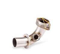 Refitting Exhaust Mid Tube For Vespa For GTS300 For GTS 300 2007 2008 2009 2010 2011 2012-2020 Motorcycle Front Center Link Pipe Exhaust System Escape Exhaust Pipes(Type-C)