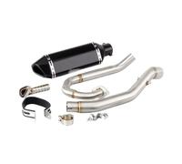 Refitting Exhaust Mid Tube For WR125 2009-2017 For WR125X WR125R WR 125 R/X Motorcycle Mid Link Pipe Slip-on Exhaust Exhaust Pipes(B)