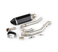 Refitting Exhaust Mid Tube For WR125 2009-2017 For WR125X WR125R WR 125 R/X Motorcycle Mid Link Pipe Slip-on Exhaust Exhaust Pipes(C)
