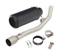 Refitting Exhaust Mid Tube For WR125R WR125X 2009-2017 Motorcycle Connecting 51mm Exhaust Escape Mid Link Pipe Muffler DB Killer Exhaust Pipes(D)