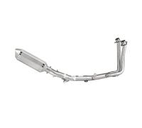 Refitting Exhaust Mid Tube For XL750 Transalp For CB750 Hornet 23-24 For Transalp 750 Motorcycle Slip-on Header Link Pipe Exhaust Muffler Exhaust Pipes(G)