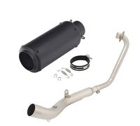 Refitting Exhaust Mid Tube For ZONTES For ZT125 U1 G1 Z1 Z2 2021-2025 Slip On Motorcycle Exhaust Escape Full System Exhaust Pipes(Type H)
