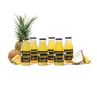 REFIX Coconut+Pineapple 6 Bottles 500ml - Organic Extreme Hydration Drink