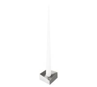 Reflect Candle Holder Large Brushed Chrome