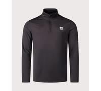 REFLECT Mens Core ID Quarter Zip Track Top - Colour: 01 Black - Size: Large Large