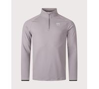 REFLECT Mens Dynamic Pro Quarter Zip Track Top - Colour: 02 Grey - Size: Medium