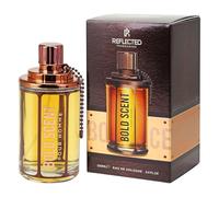 Reflected Fragrances Bold Scent Eau De Cologne 100ml - Long Lasting Men’s Cologne, Fresh Masculine Fragrance, Everyday Luxury Perfume Gift for Him